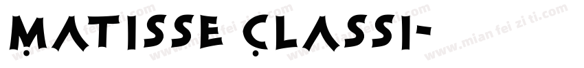 Matisse Classi字体转换
